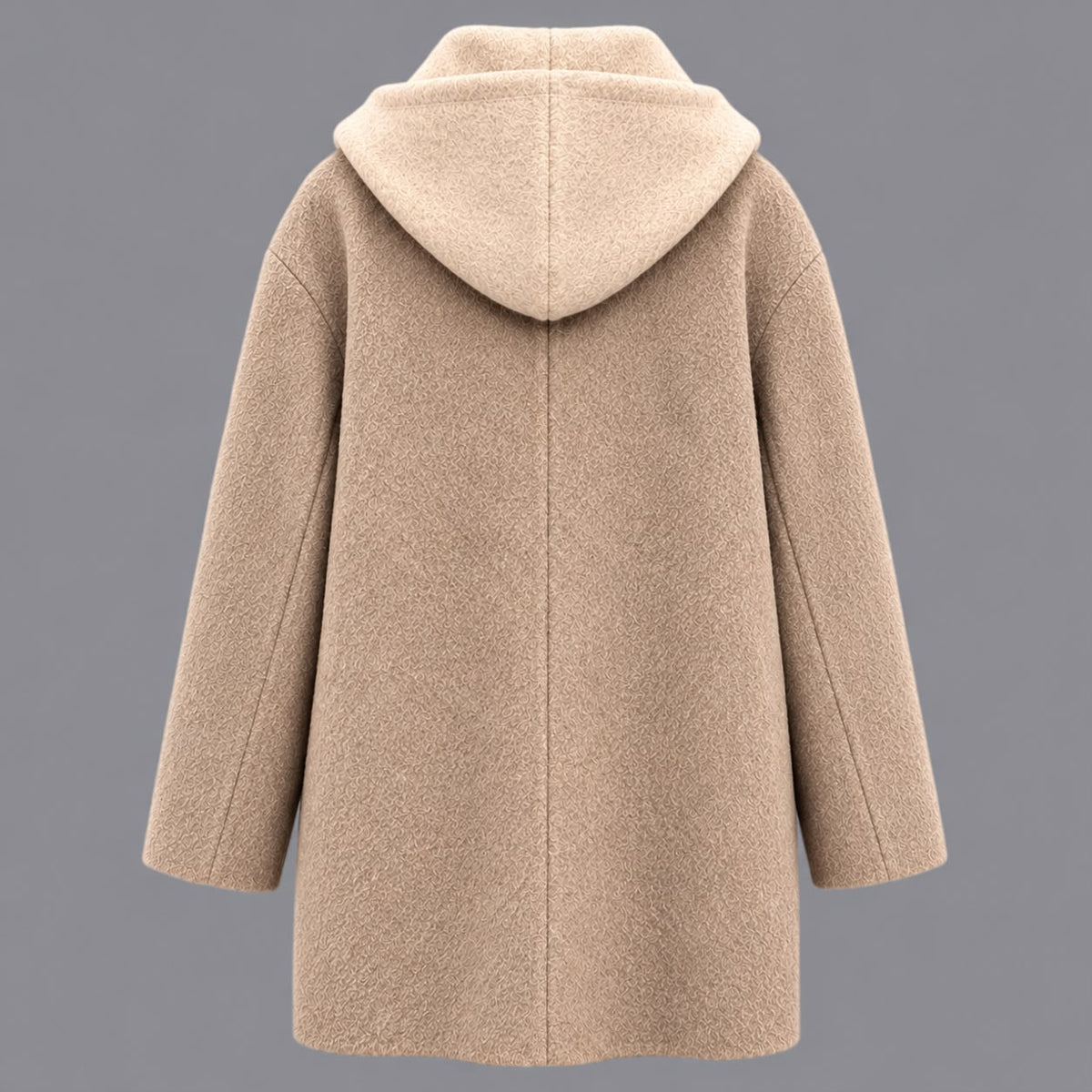 Cappotto Con Cappuccio Bicolore Cashà