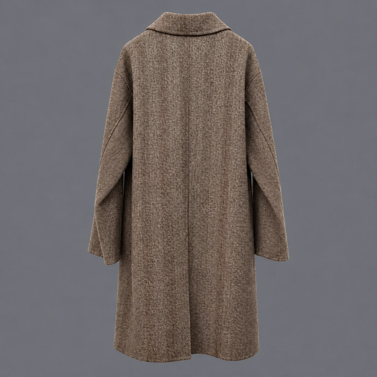 Cappotto in Lana Con Colletto Resca Cashà
