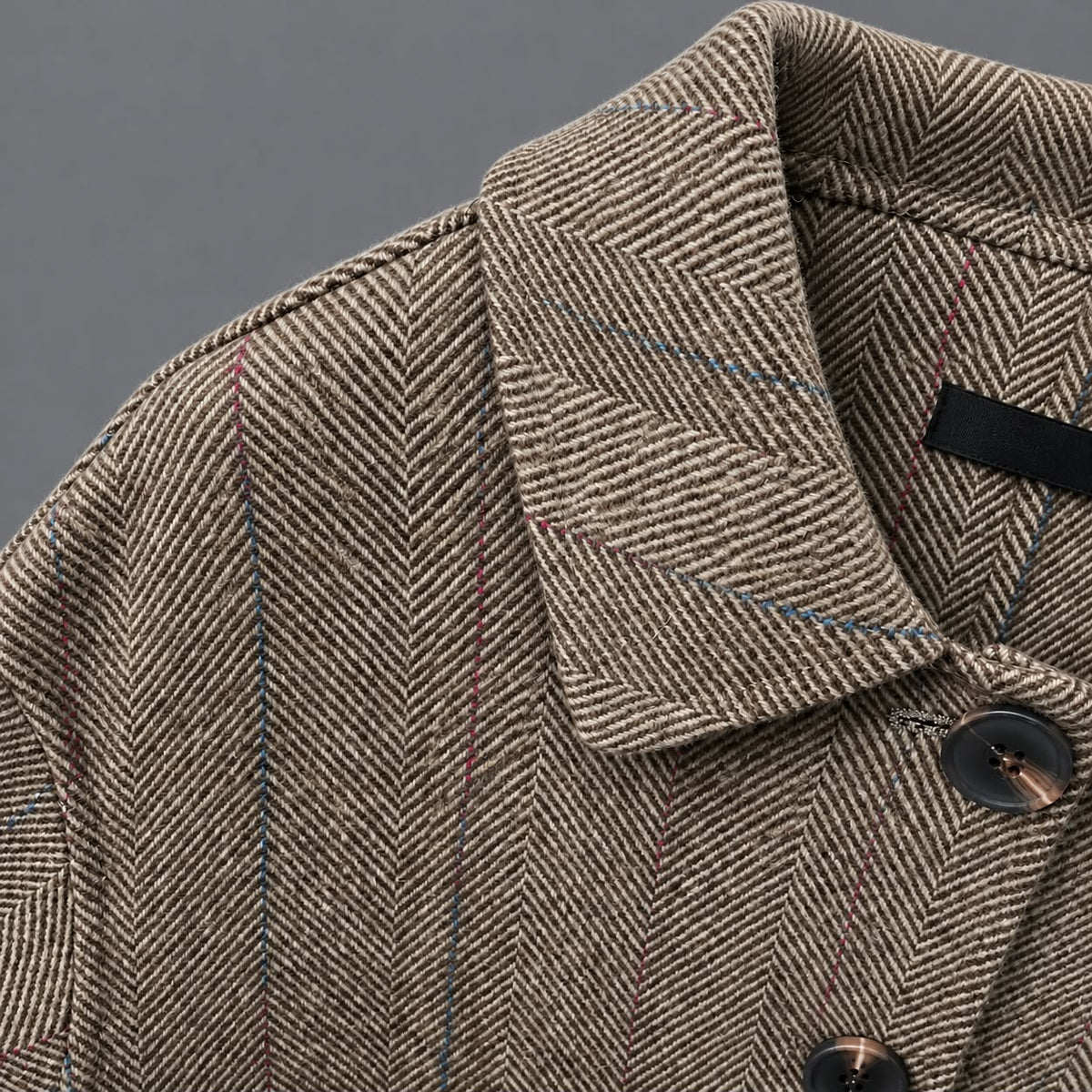 Cappotto in Lana Con Colletto Resca Cashà