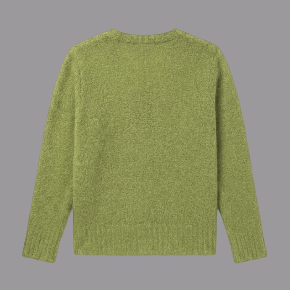 Maglia in Misto Alpaca Traforata Kiwi