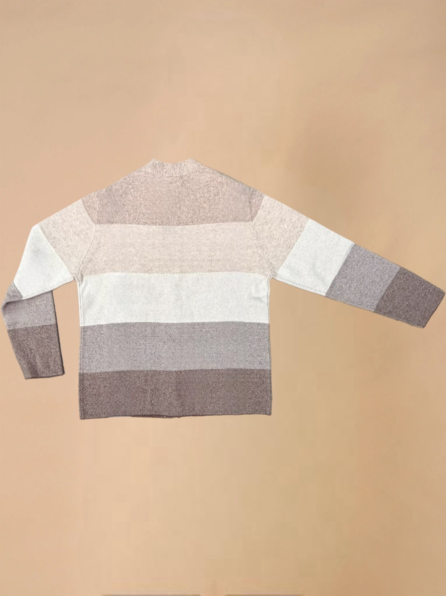 Cardigan in Lana Noce Degrade'