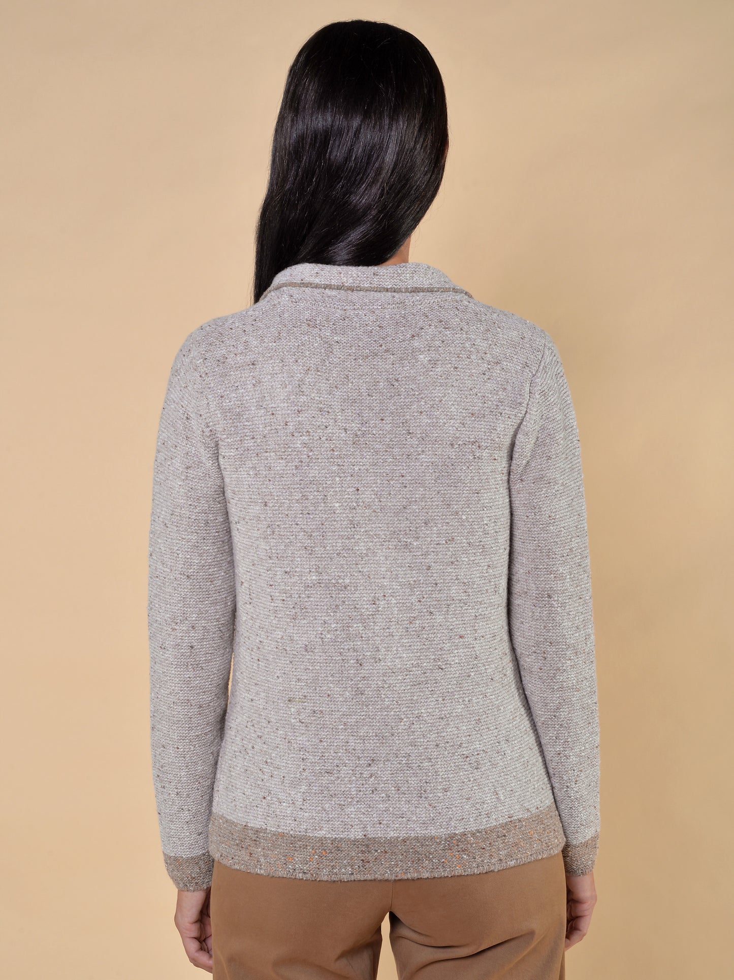 Giacca in Maglia Boucle'