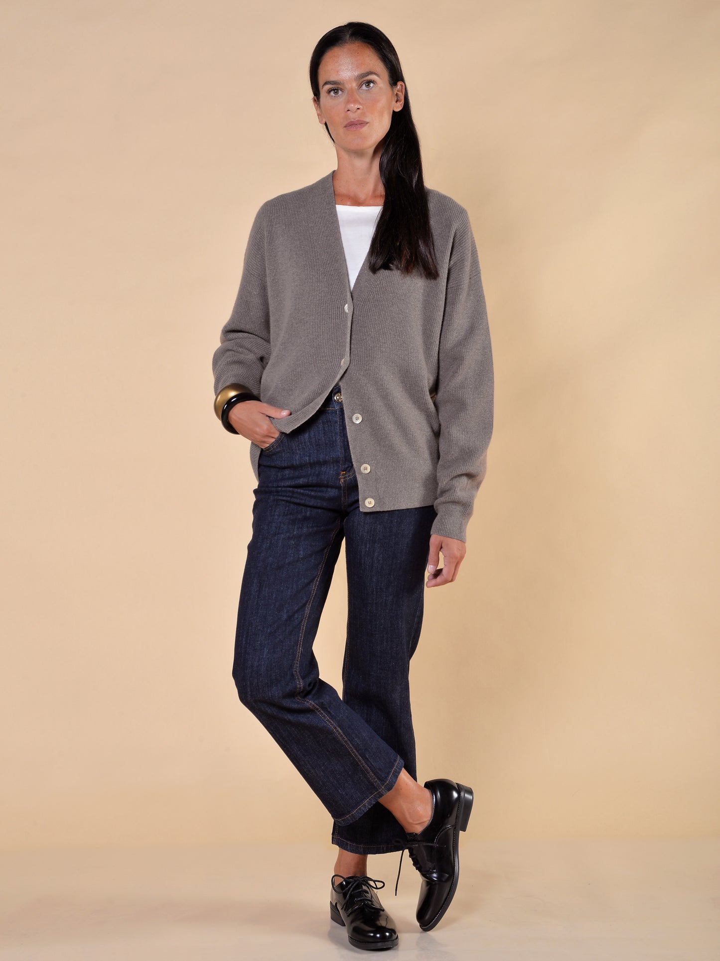 Jeans Gamba Dritta Blu Denim