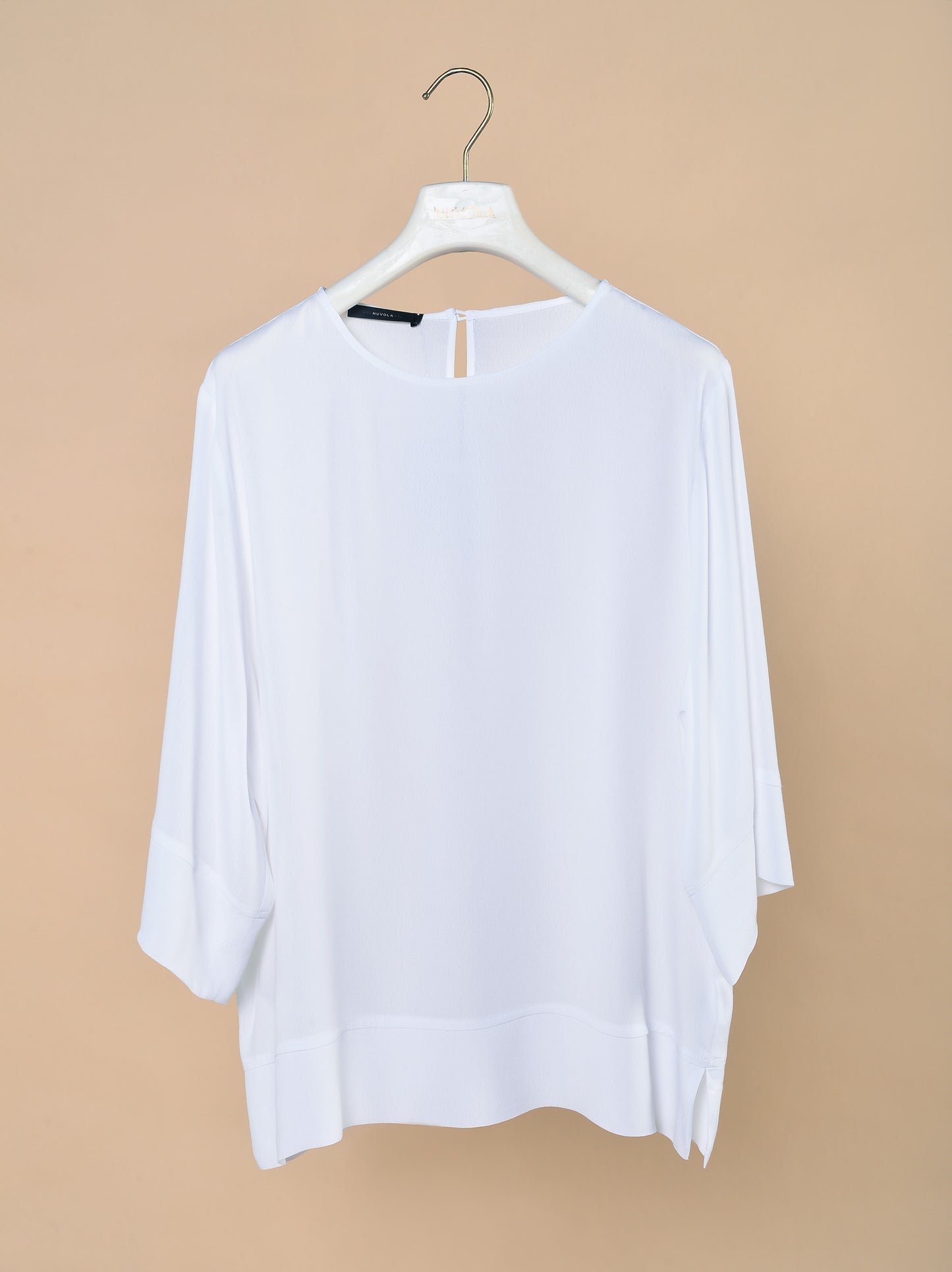 Tunica Scollo a Barca Bianca