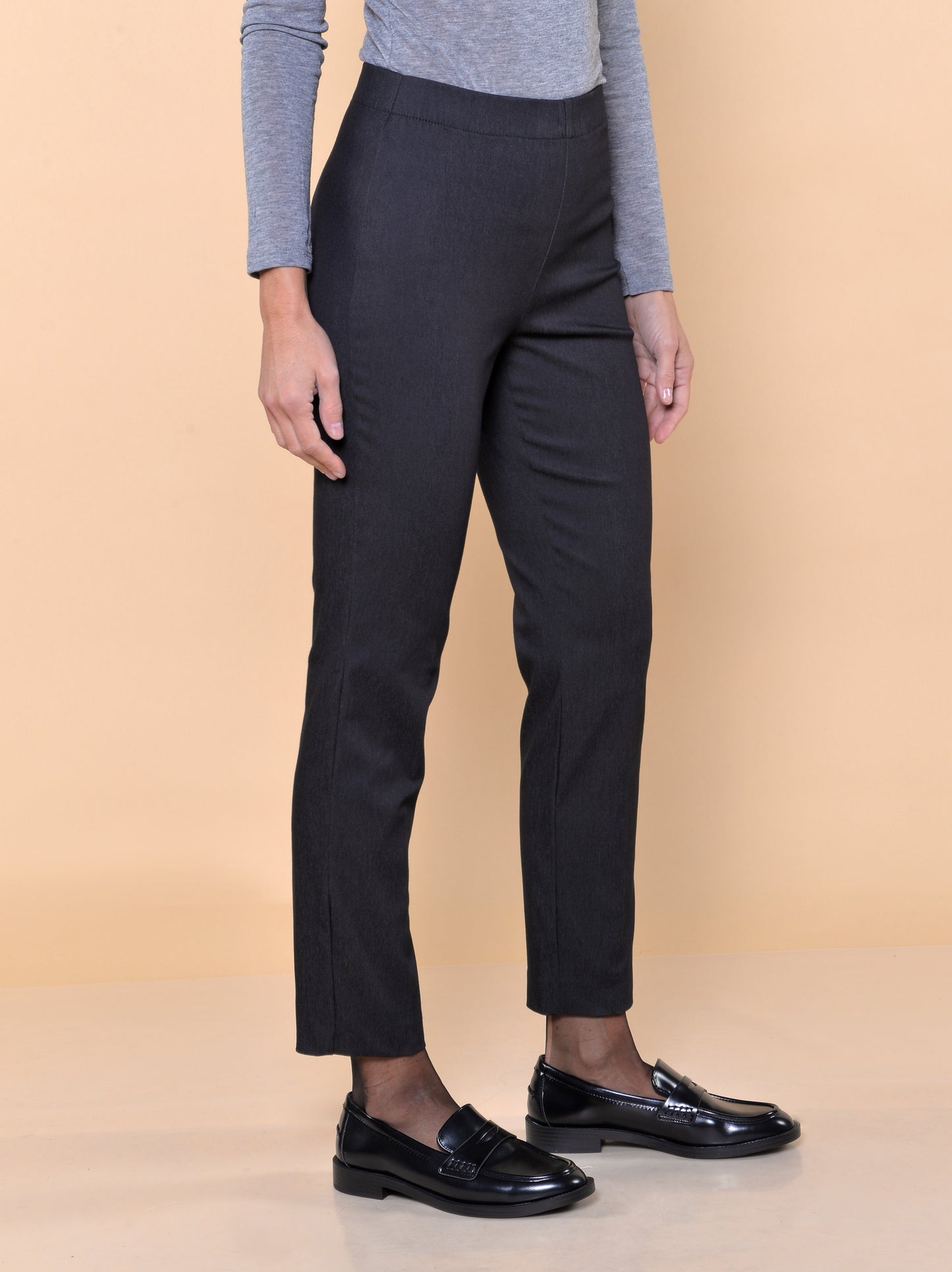 Leggings Bistretch Gamba Stretta Jeans Nero