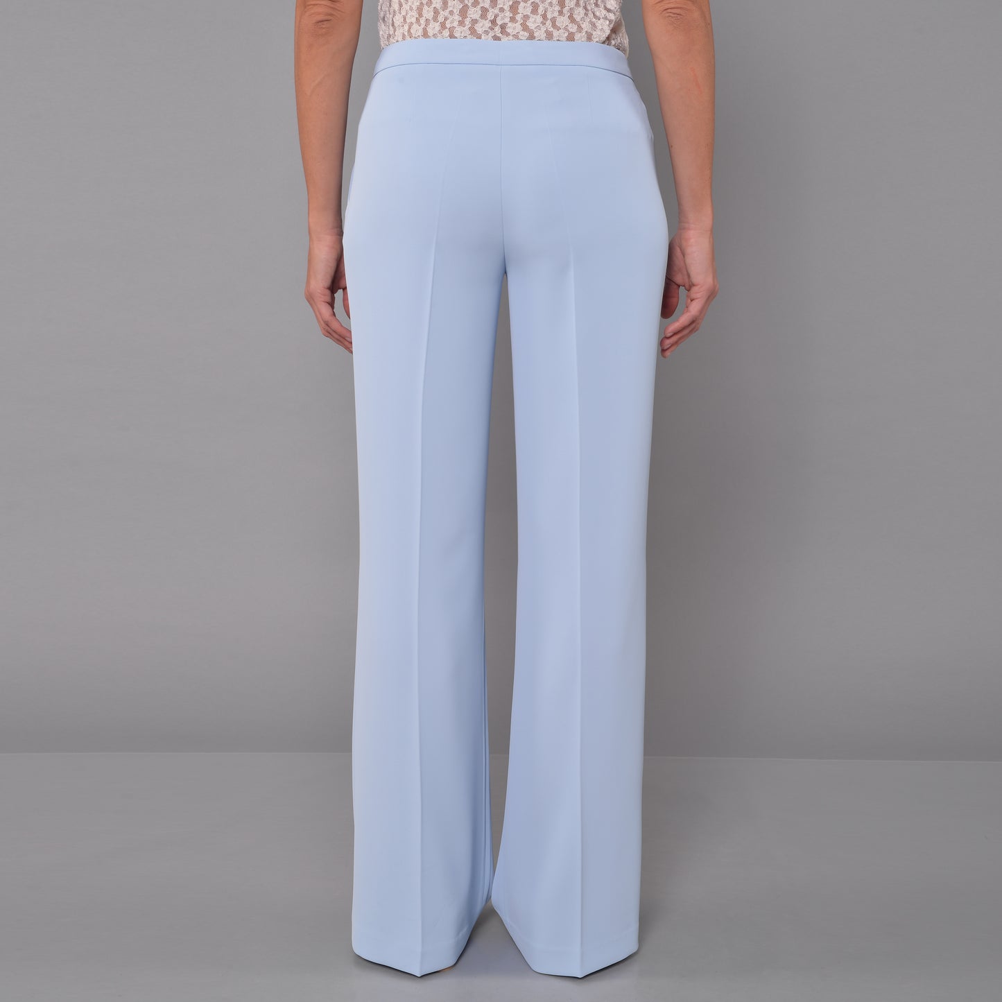 Pantaloni Gamba Larga Cielo