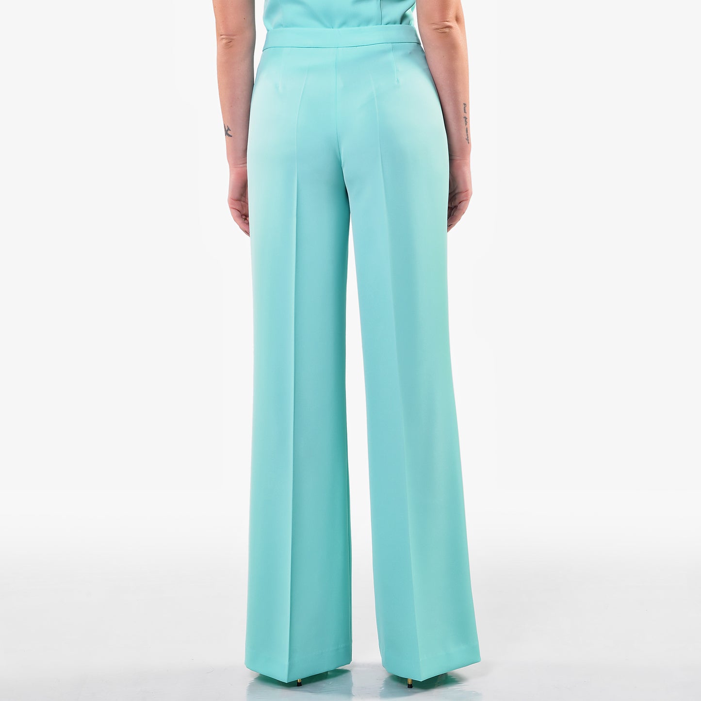 Pantaloni Gamba Larga Acqua