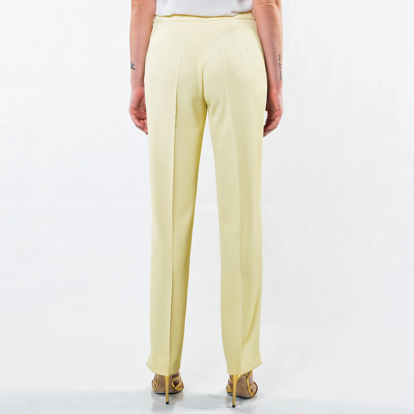Pantaloni Zip Laterale Mimosa