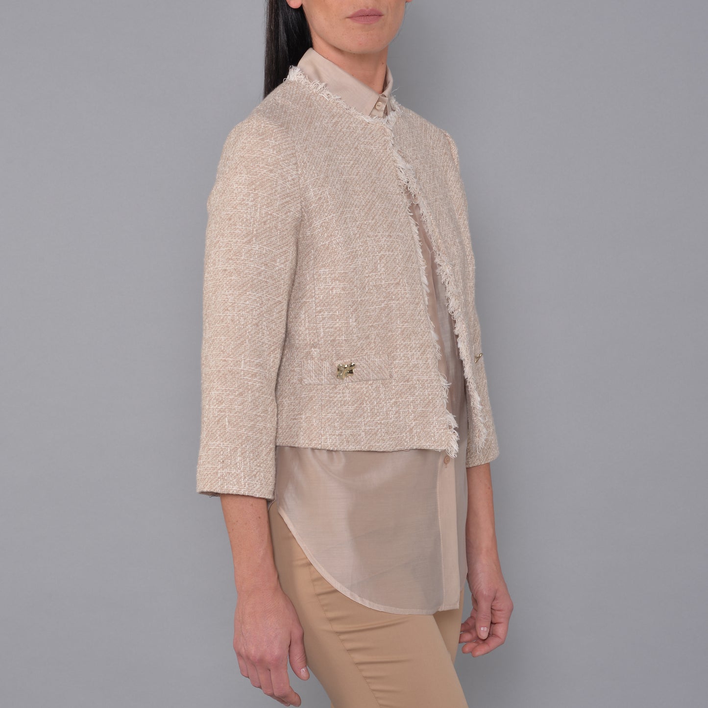 Sand Multi-Pocket Shirt