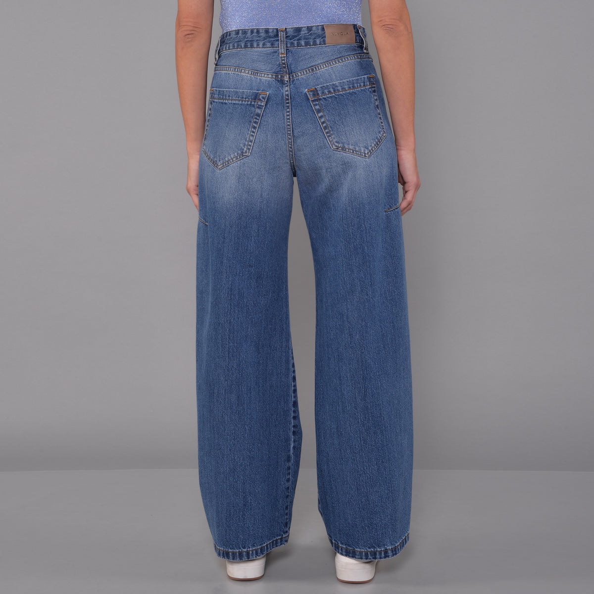 Jeans Nähte vorne Denim