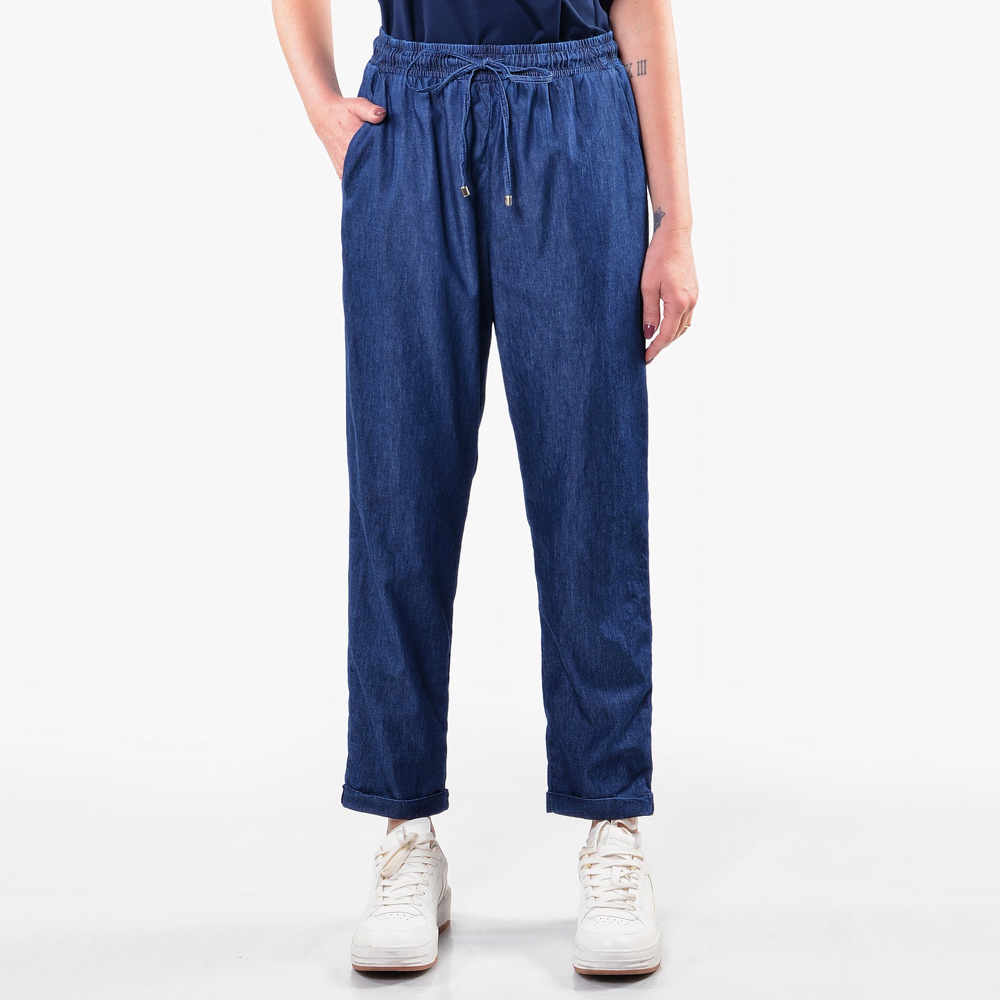Pantalaccio in Cotone Leggero Denim