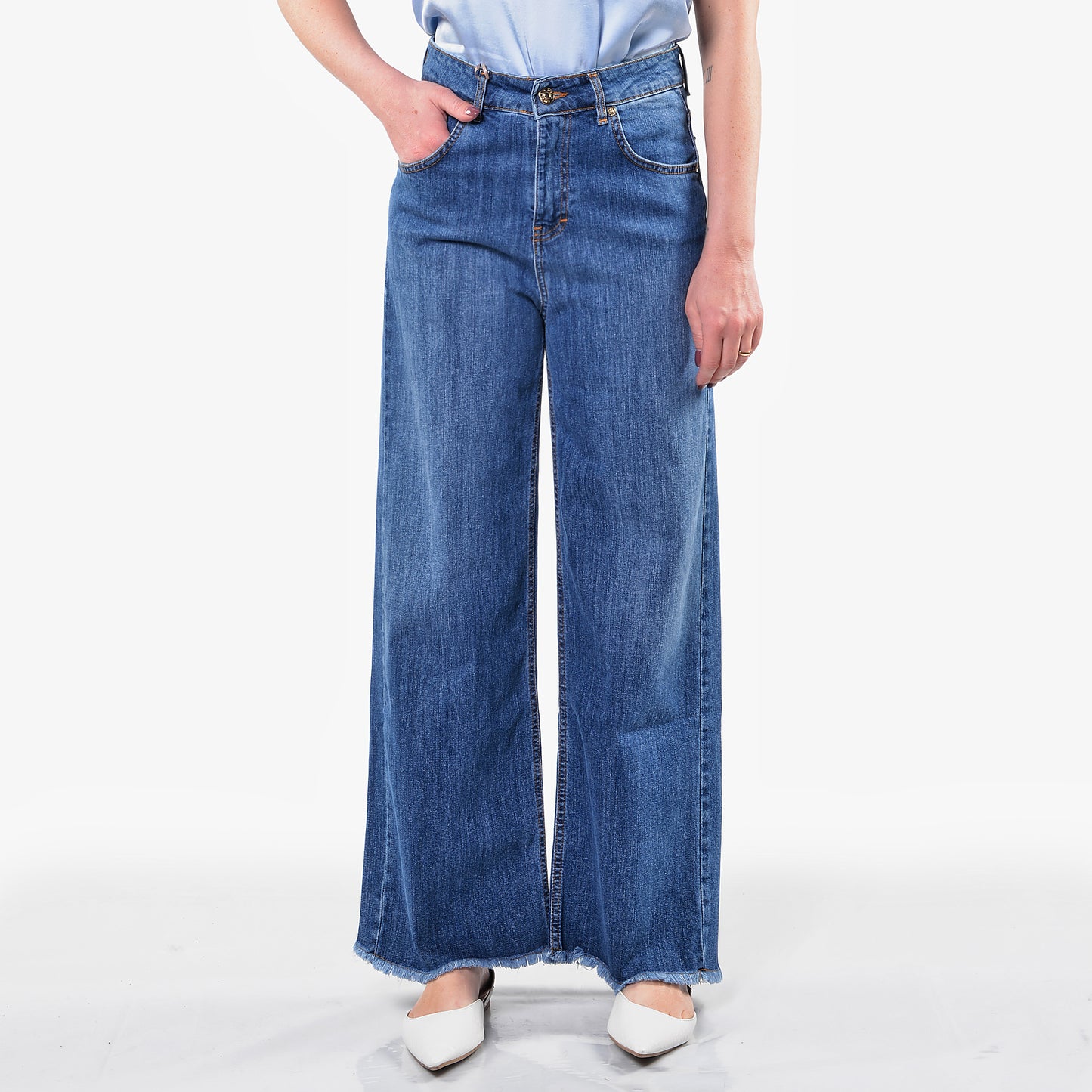 Jeans Gamba Larga
