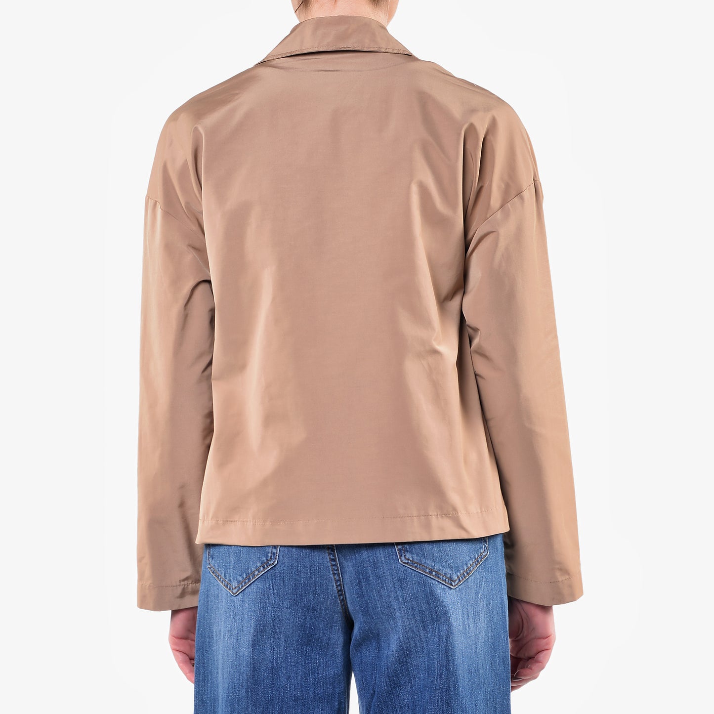 Red Technical Fabric Jacket