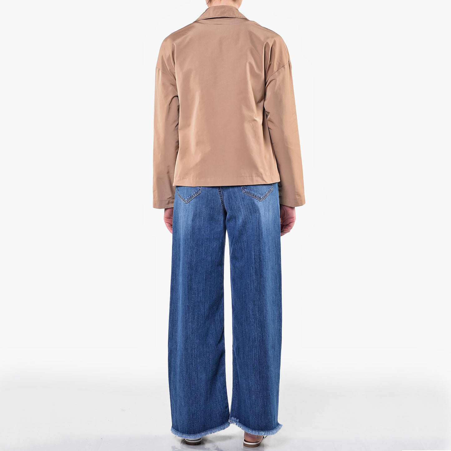 Red Technical Fabric Jacket