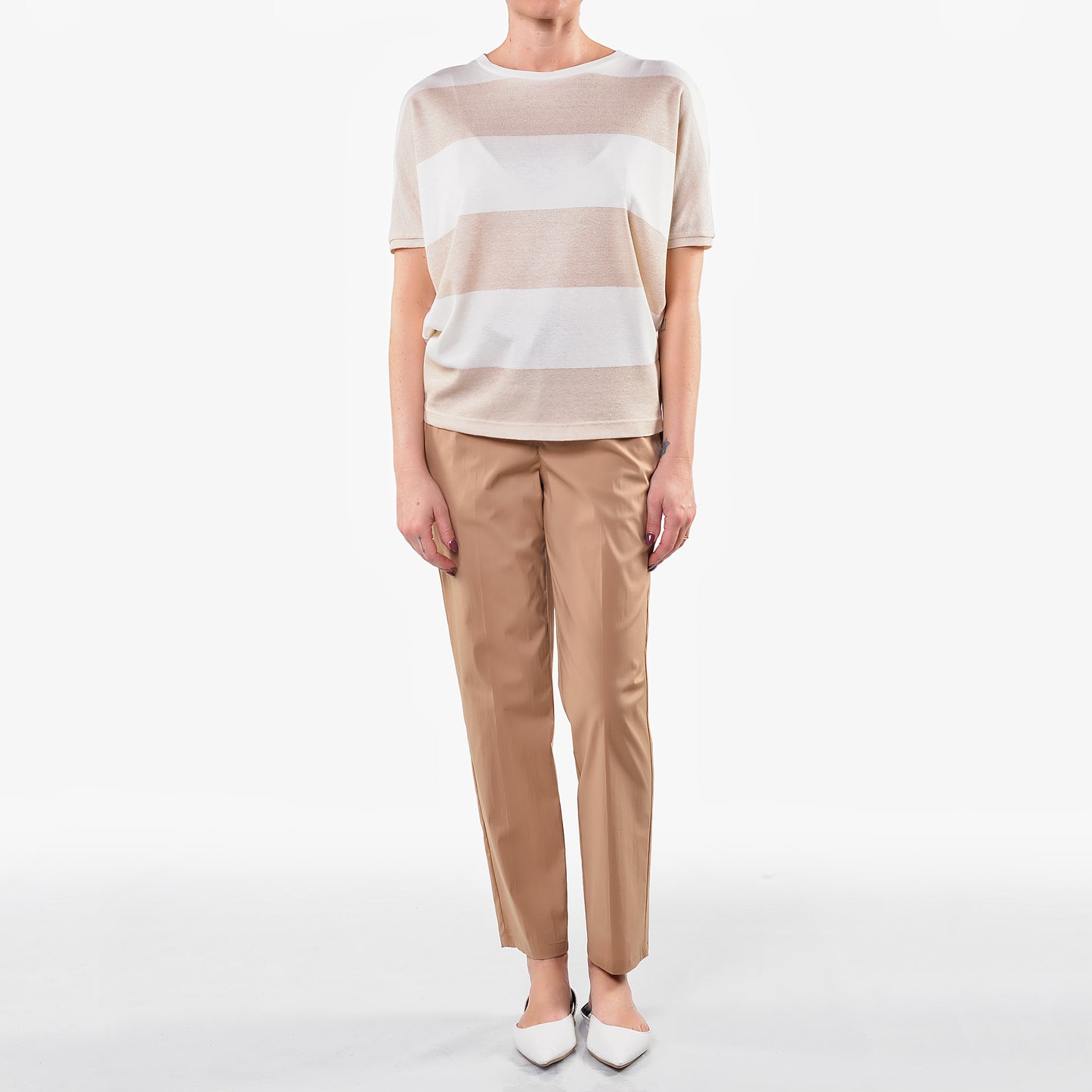 Pantalaccio in Cotone Leggero Khaki
