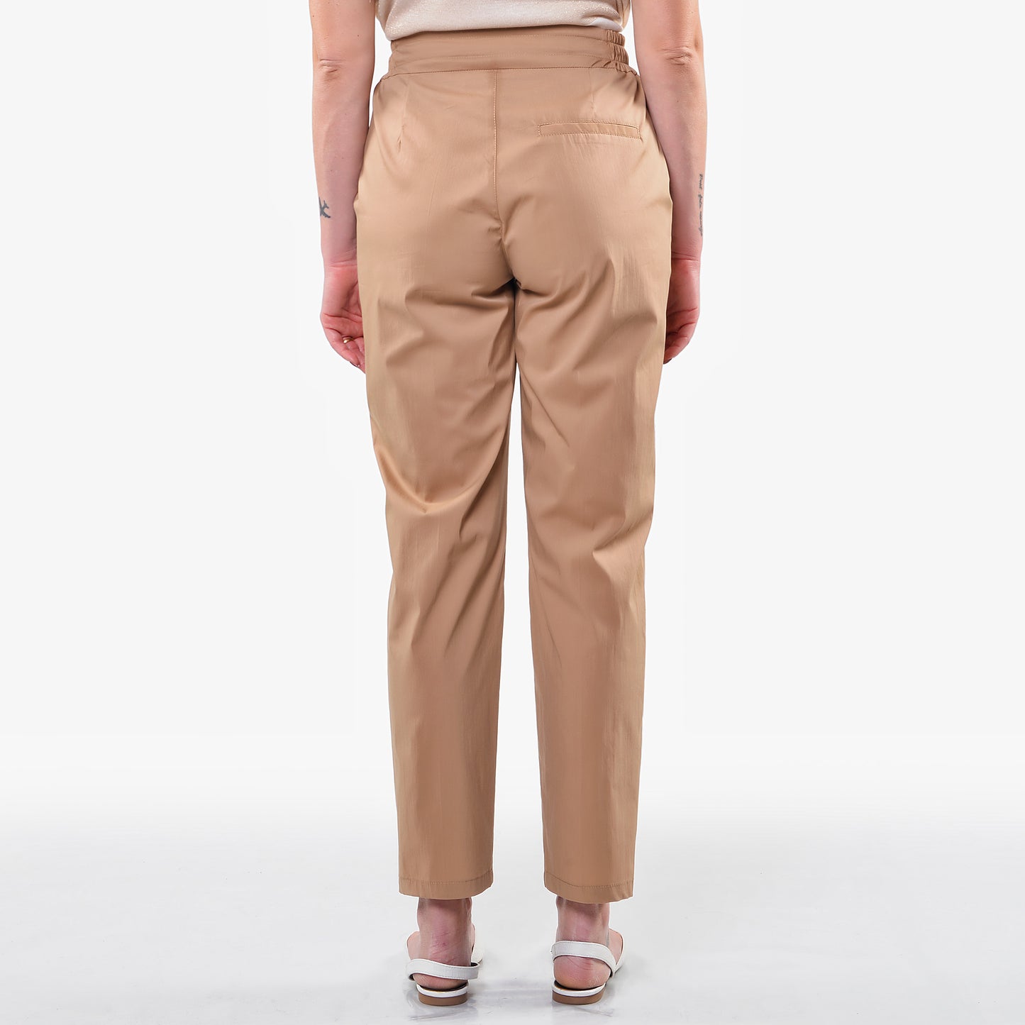Pantalaccio in Cotone Leggero Khaki