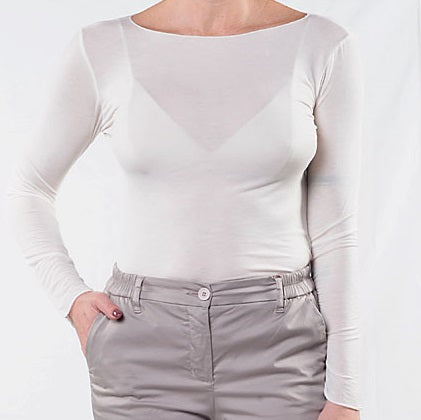 T-shirt Misto Seta Nuvola