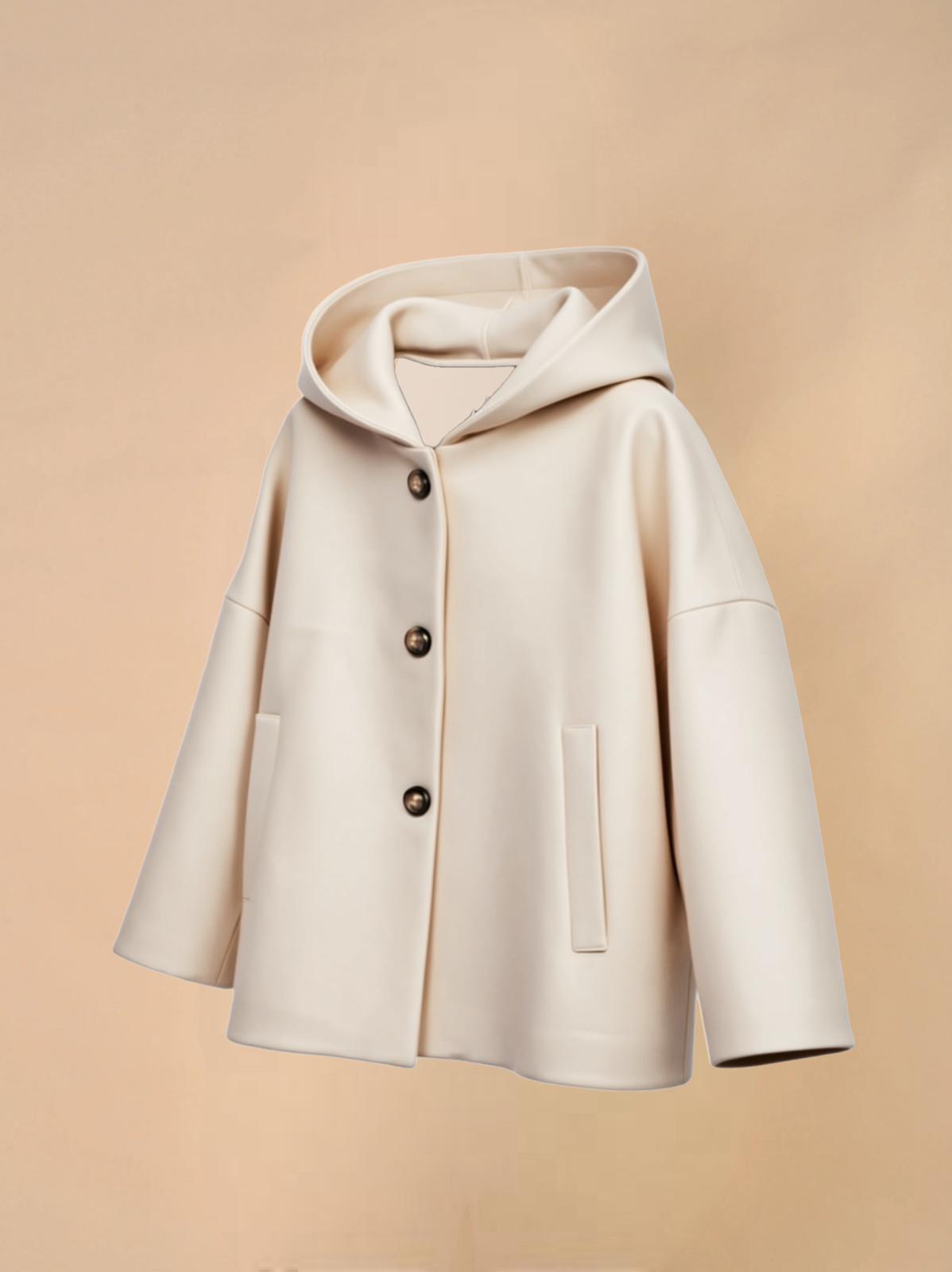 Giaccone con Cappuccio Panna