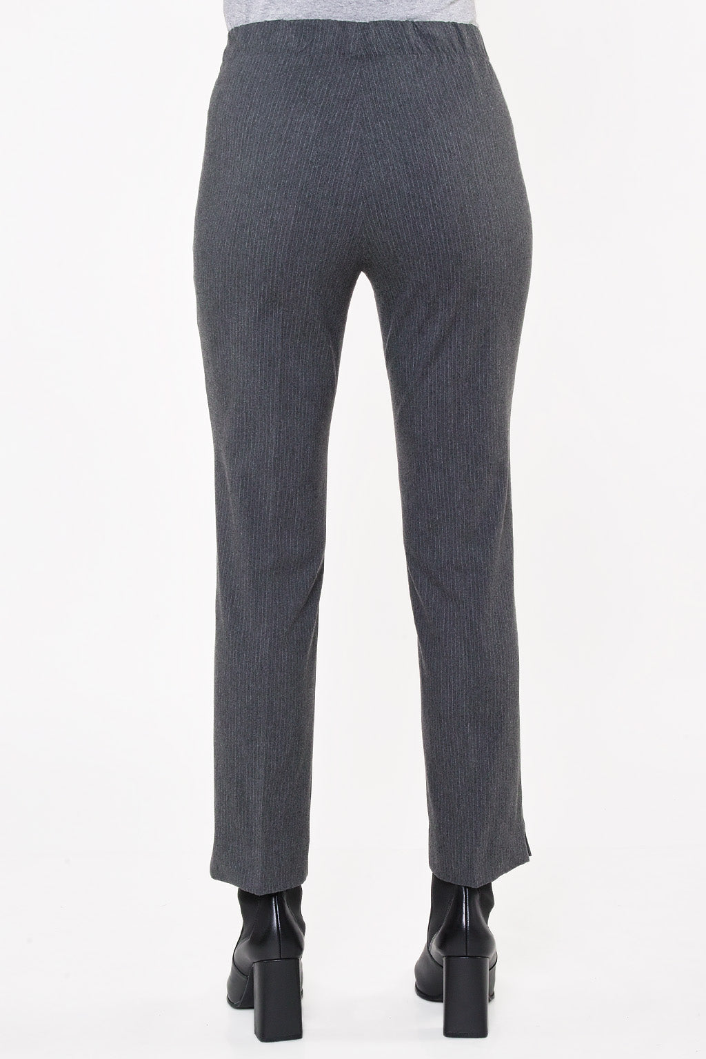 Leggings Bistretch Gessato Antracite