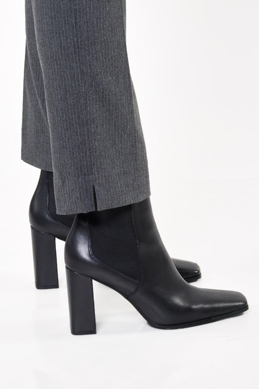 Leggings Bistretch Gessato Antracite