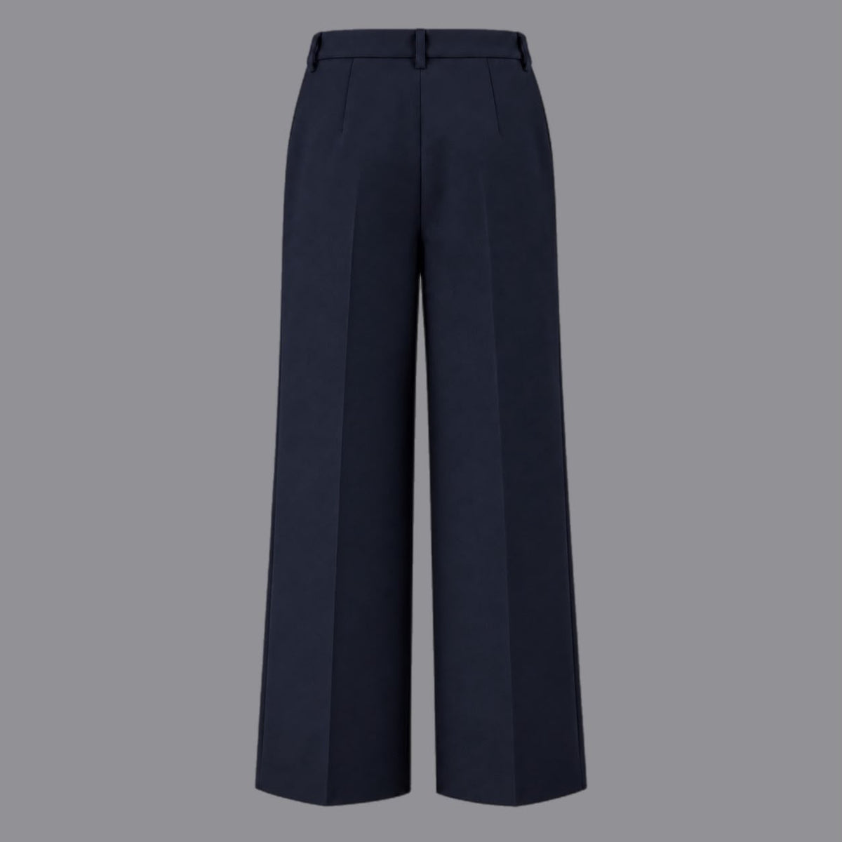 Pantaloni Gamba Larga Blu