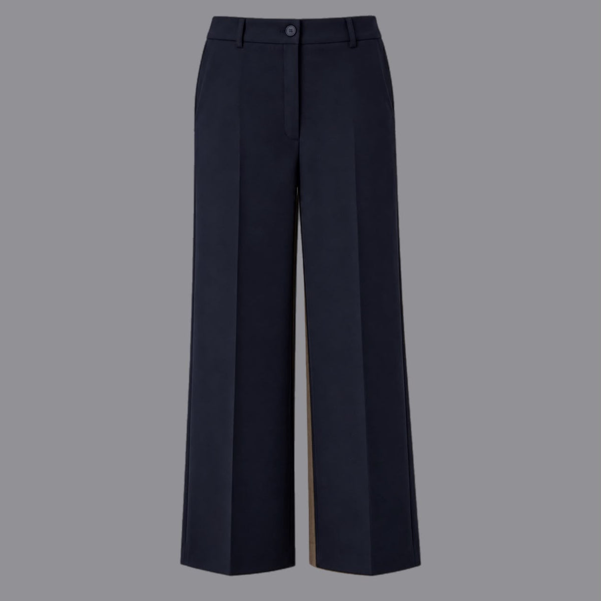 Pantaloni Gamba Larga Blu