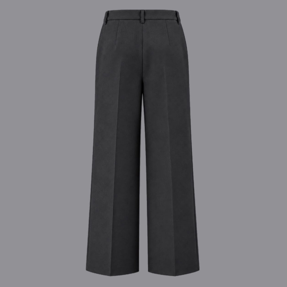 Pantaloni Gamba Larga Antracite