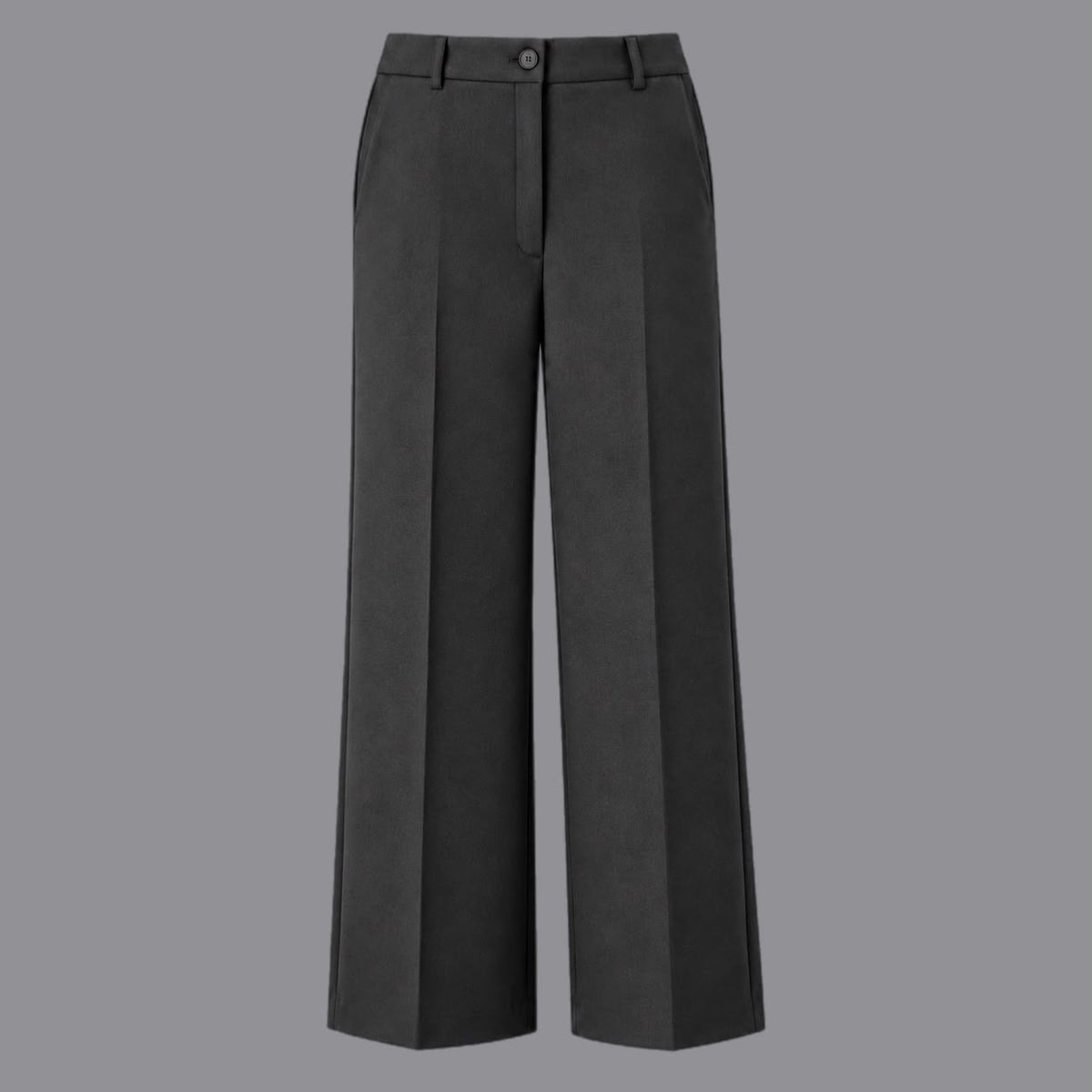 Pantaloni Gamba Larga Antracite