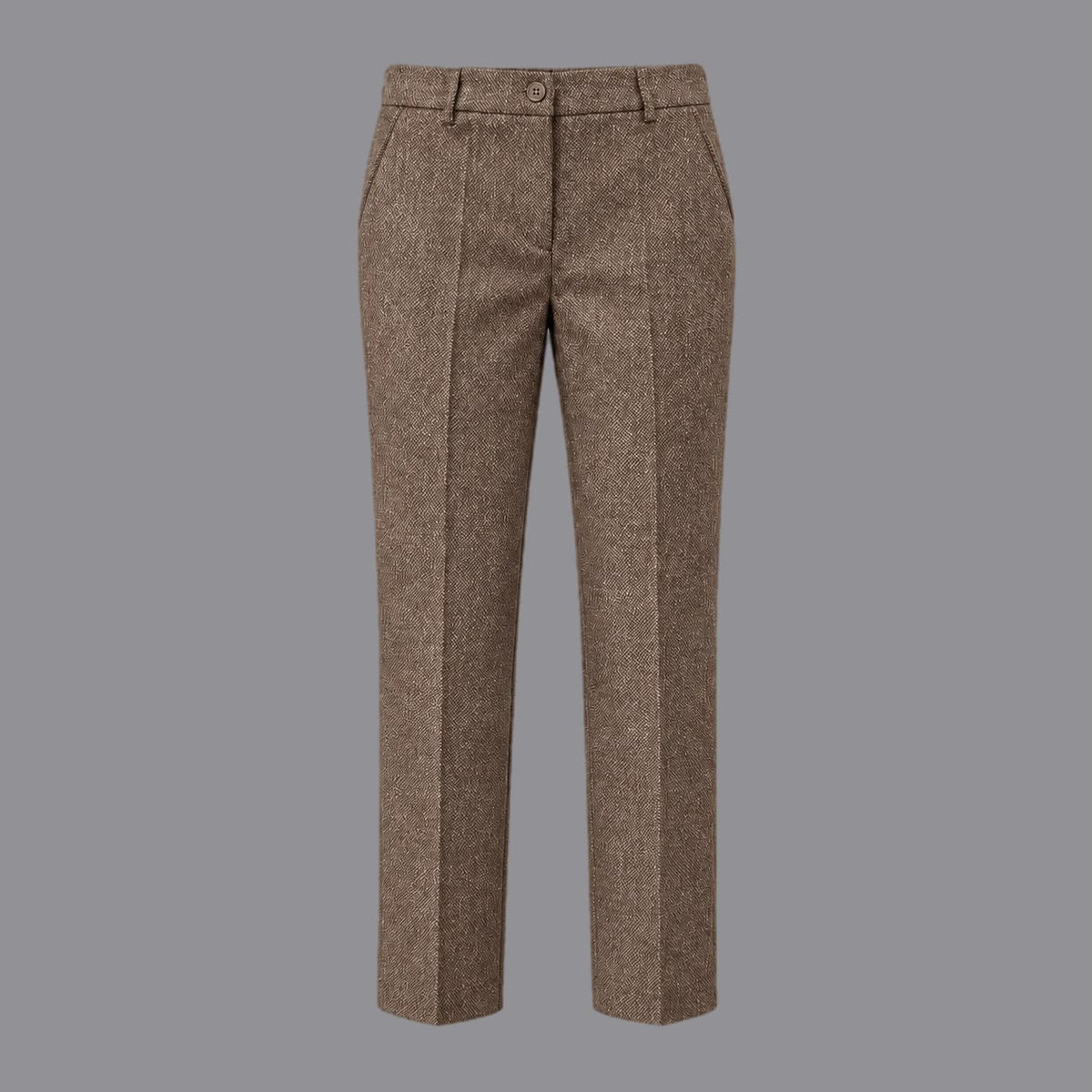 Schmale graue Hose