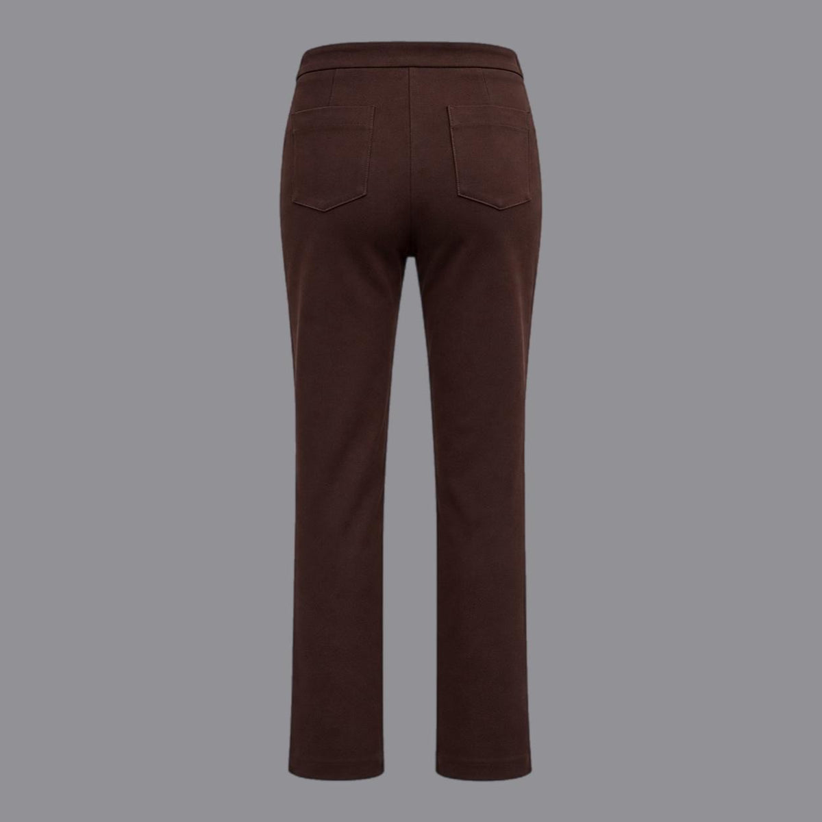 Pantaloni in Punto Milano Tasca Jeans Moro