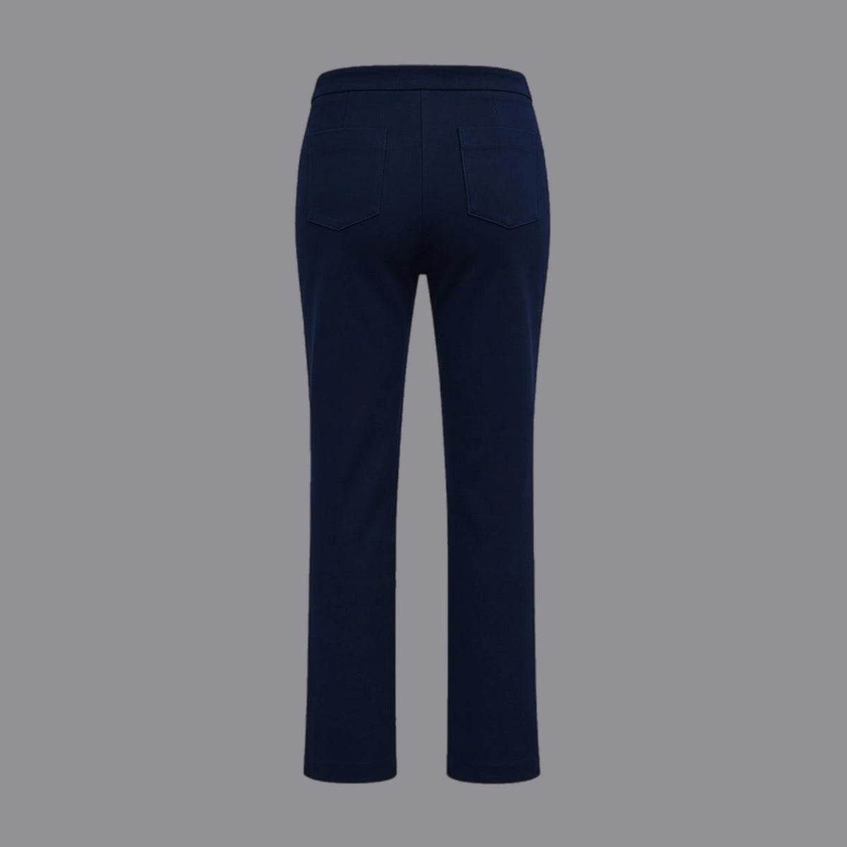 Pantaloni in Punto Milano Tasca Jeans Blu
