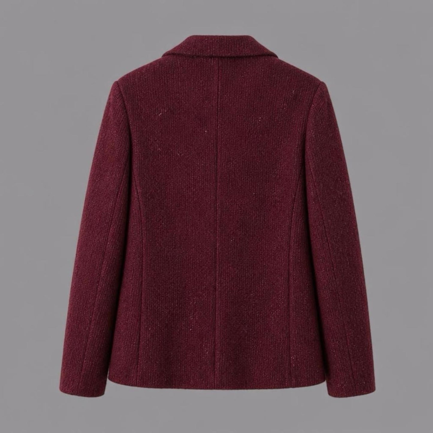 Giacca Tasche a Toppa Bordeaux