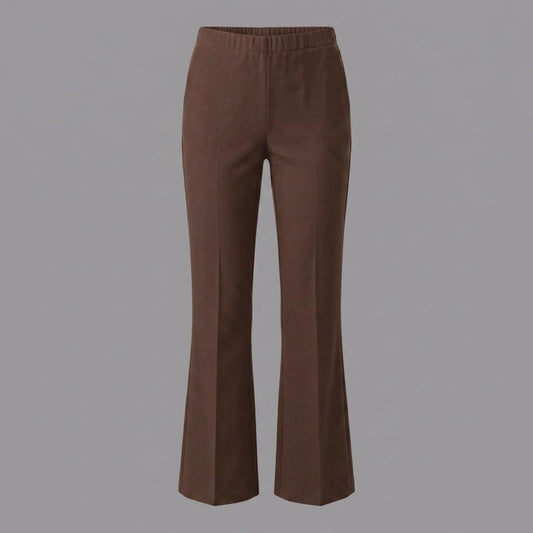 Leggings Bistretch a Zampa Tabacco
