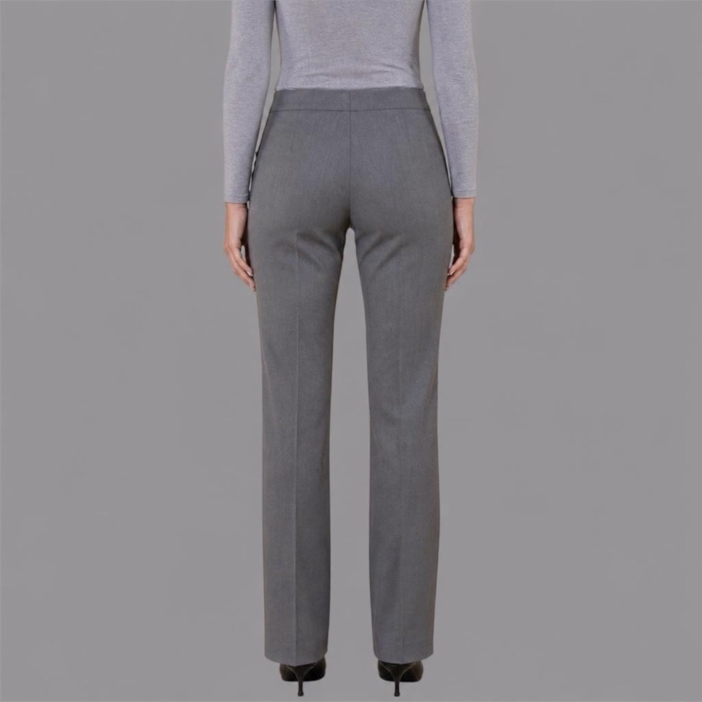 Leggings Bistretch a Zampa Grigio