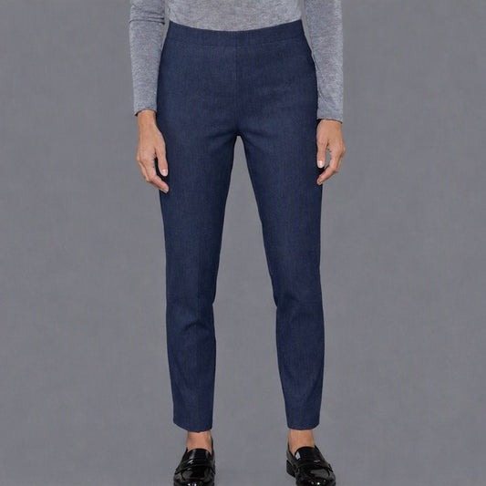 Leggings Bistretch Blu Denim con Elastico