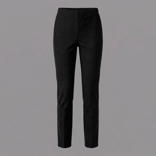 Leggings Bistretch Nero con Elastico