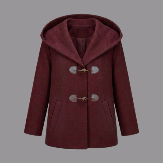Giaccone con Alamari Bordeaux