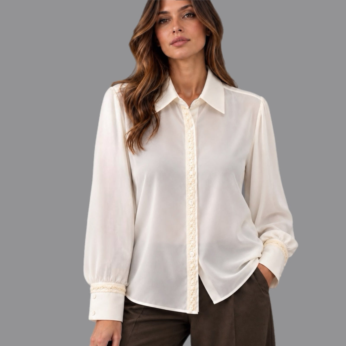 Camicia con Pizzo