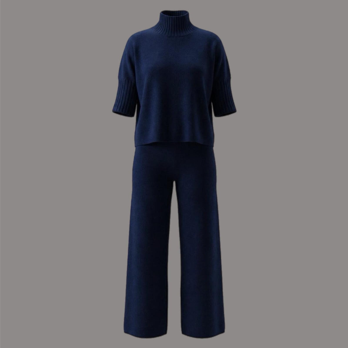 Pantaloni in Maglia Blu