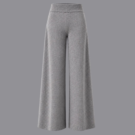 Pantaloni in Maglia Grigio
