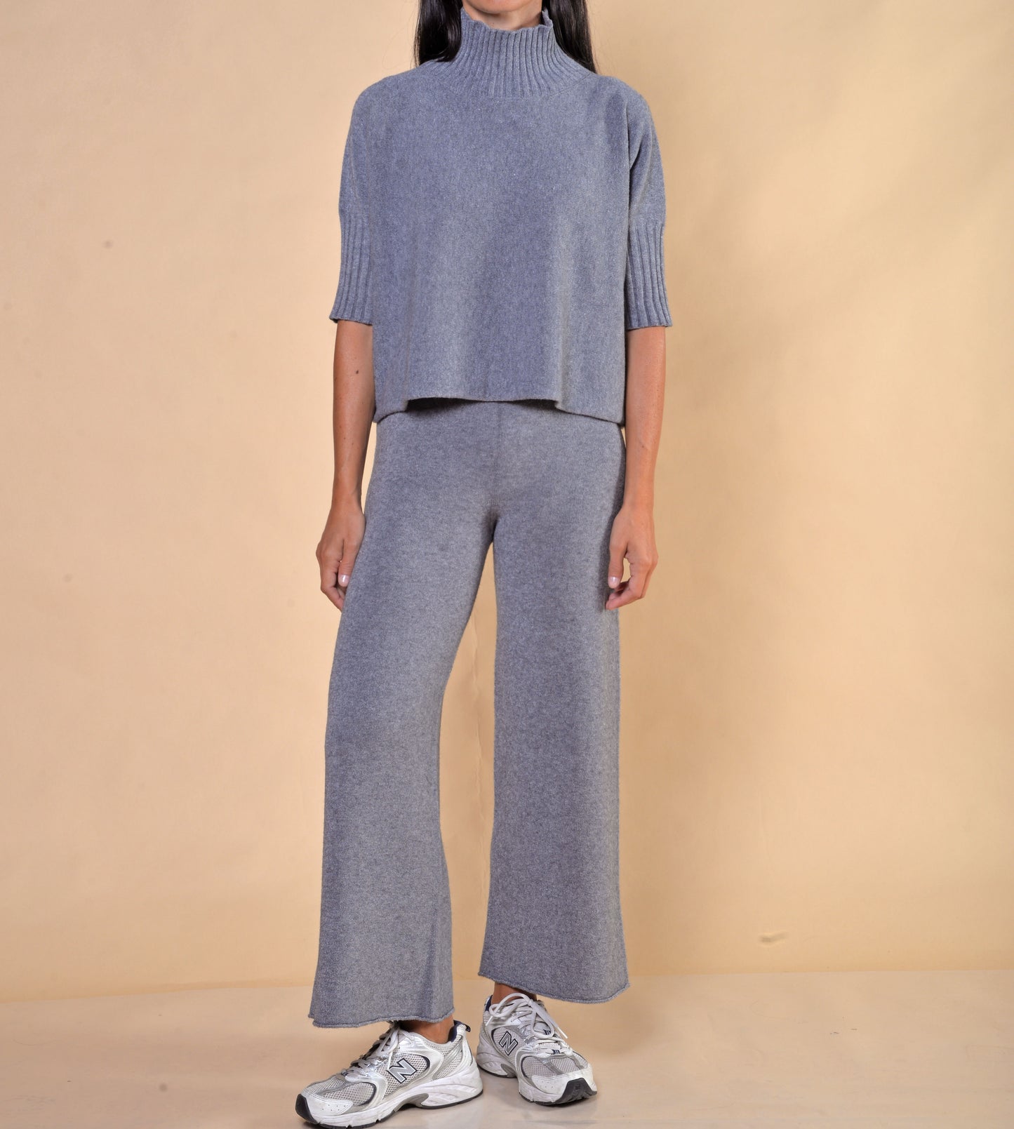 Lupetto Box Fit Grigio