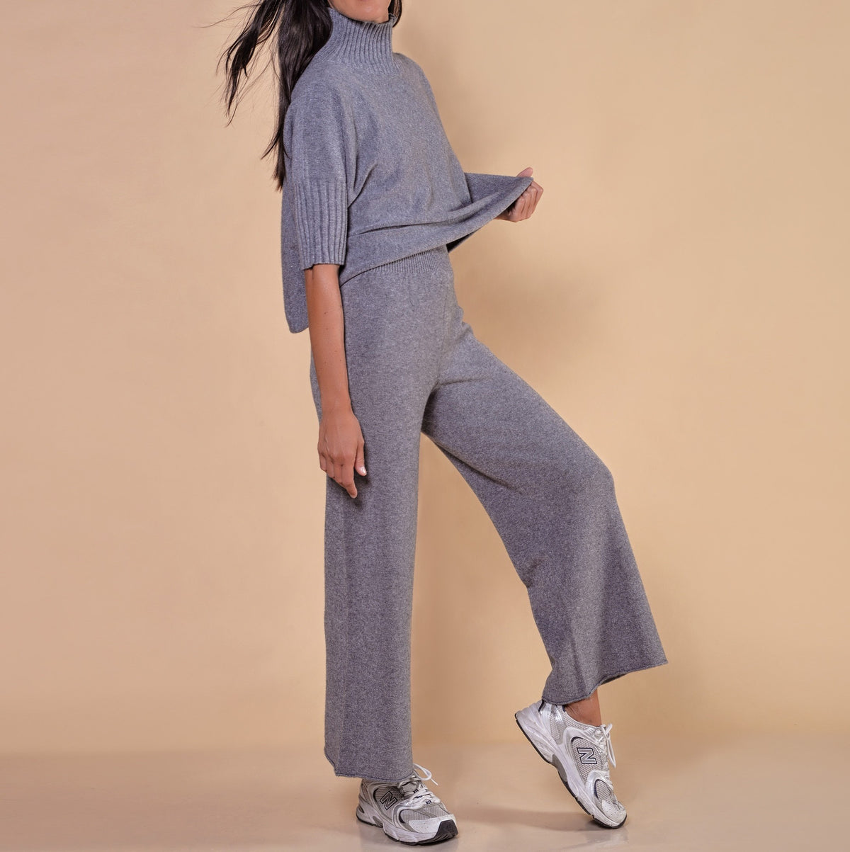 Lupetto Box Fit Grigio
