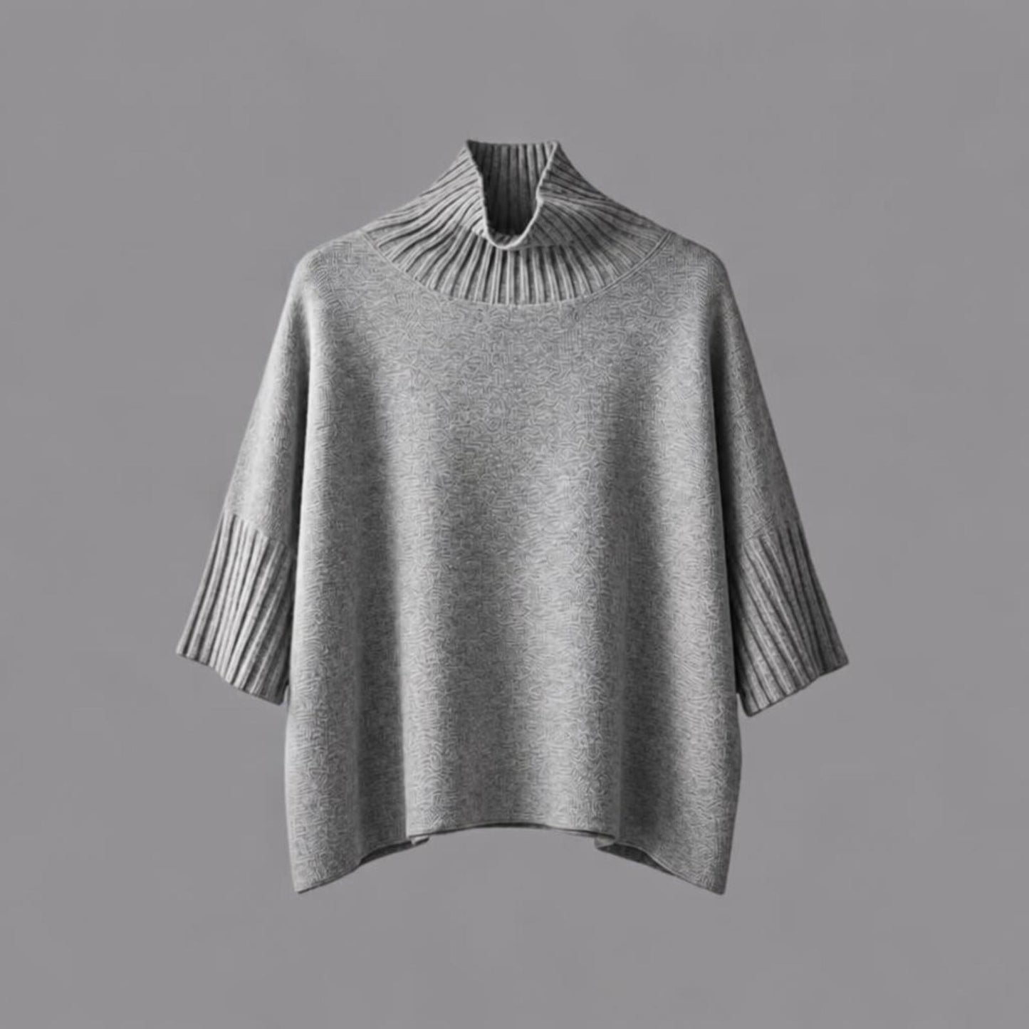 Lupetto Box Fit Grigio