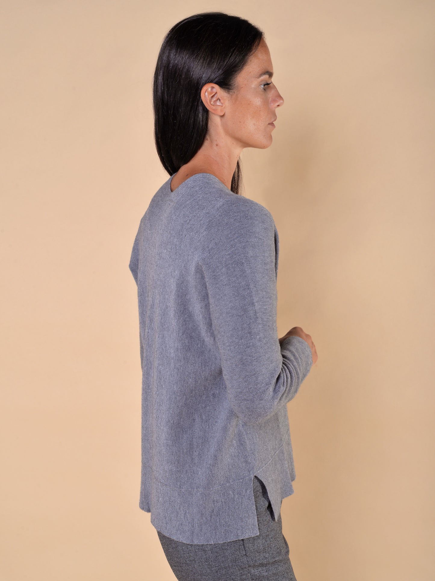 Cardigan Lavorazione Links Grigio