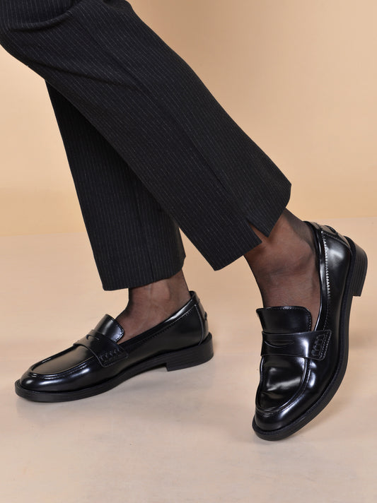 Leggings Bistretch Gessato Nero