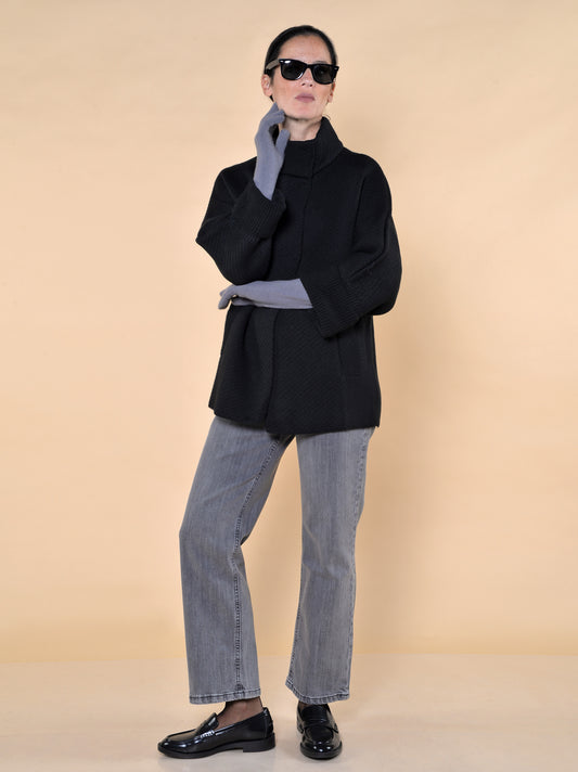 Cappa in Maglia Nera