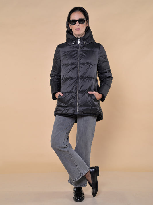 Piumino Ecopelliccia Reversibile