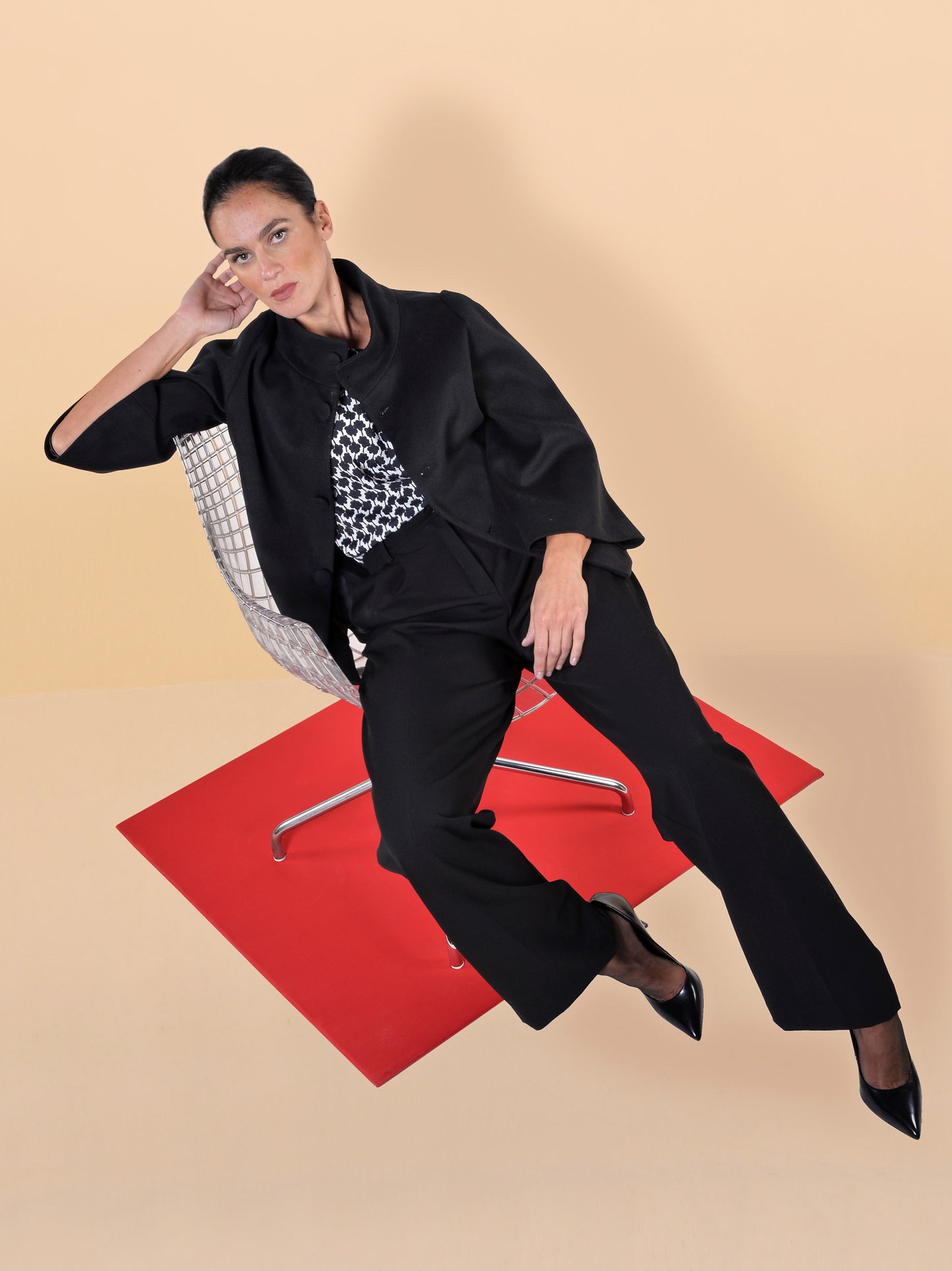 Giaccone Svasato Nero