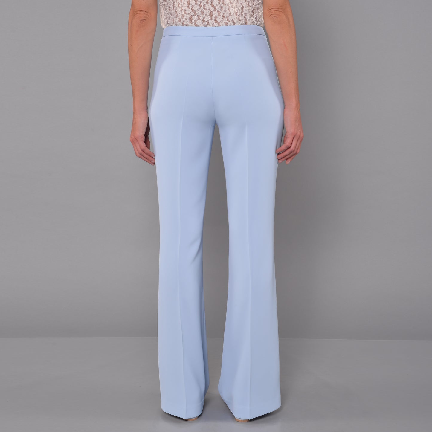 Pantaloni A Zampa Cielo