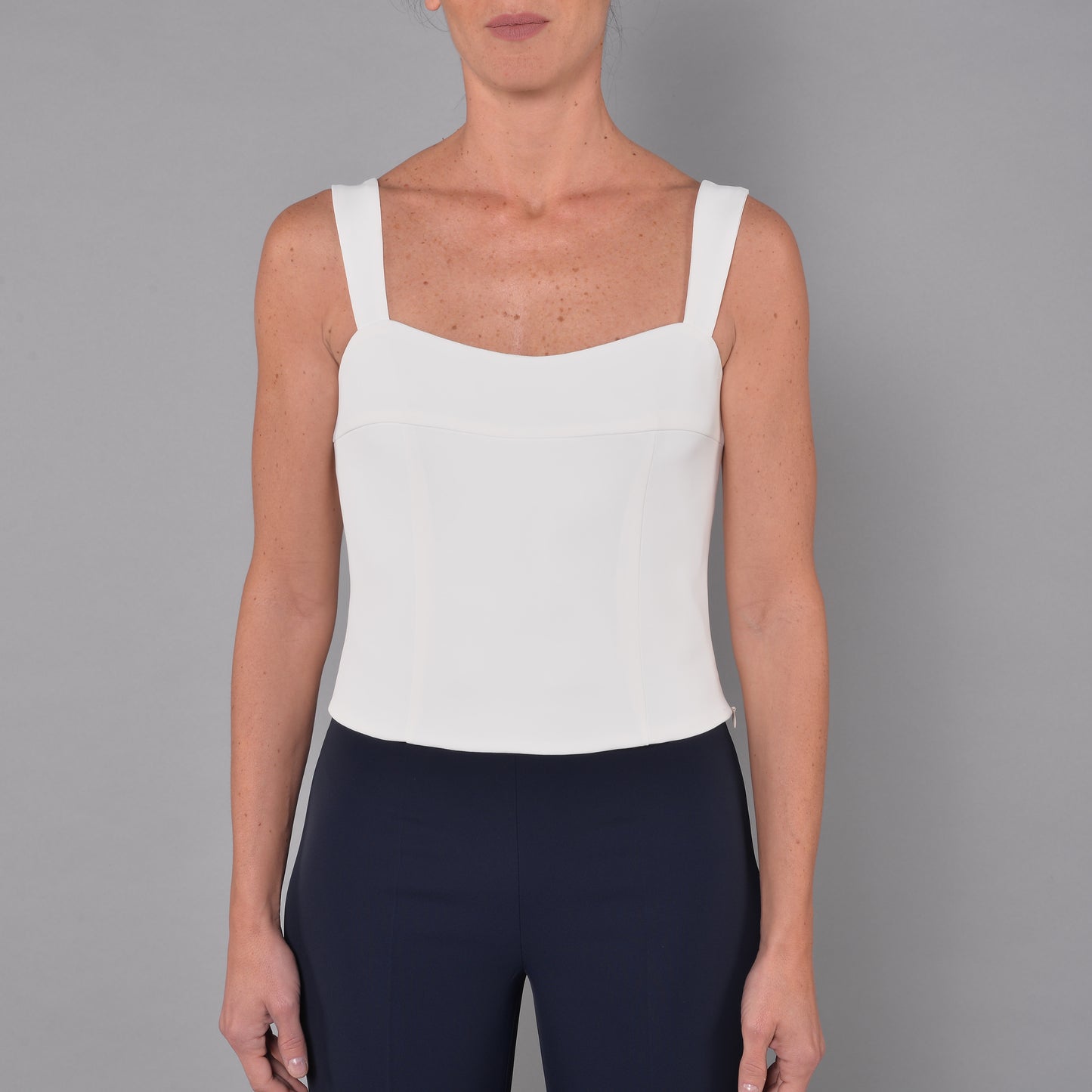Top Bustier Panna